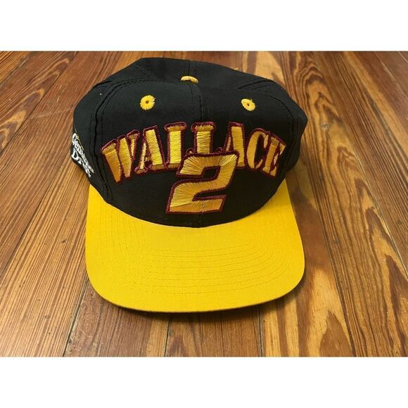 Rusty Wallace Miller Genuine Draft Black Men's Adjustable Hat - Picture 1 of 5